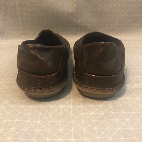 Viba Shoes Viba Zuma Leather Slip On Shoes In Cocoa 38 Poshmark